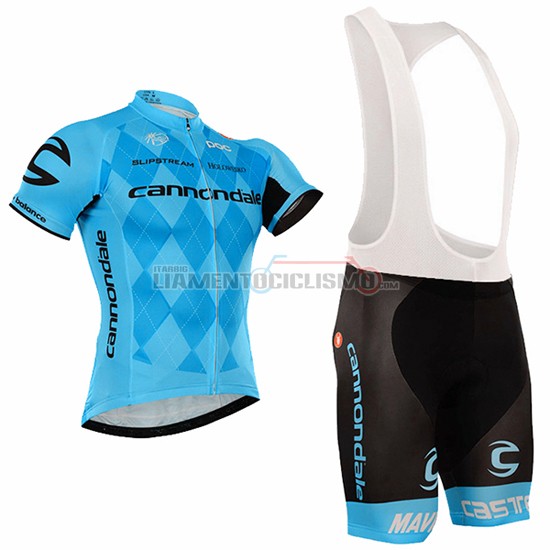 Abbigliamento Ciclismo Cannondale 2016 nero e blu